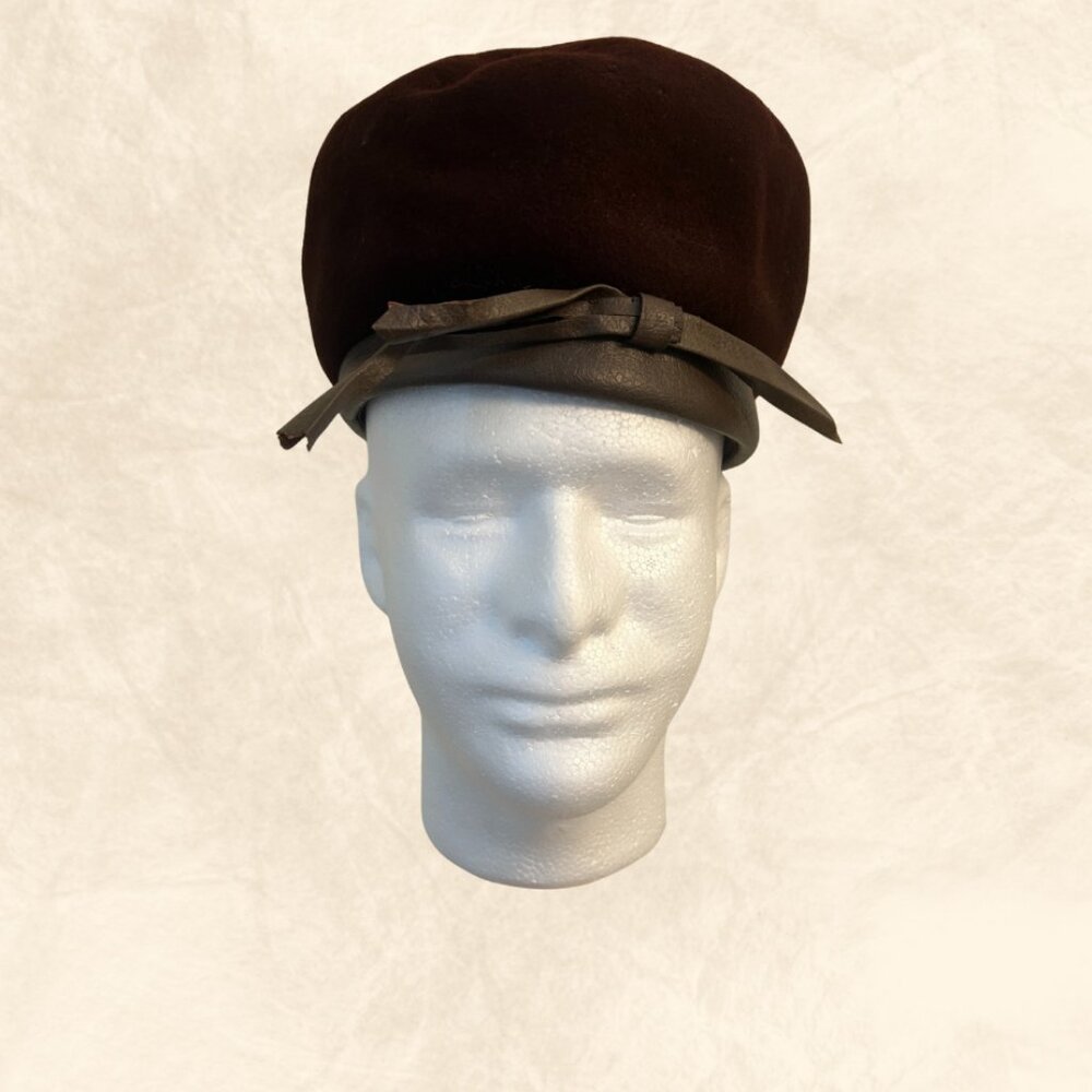 🎩 Vintage 1940s/50s Glenover Henry Pollak Wool Hat — Sears Millinery 🎩